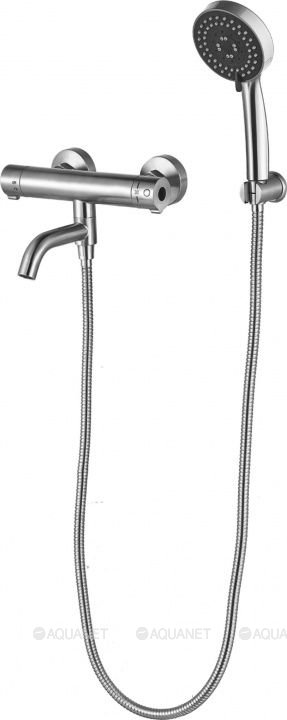 Смеситель для ванны с душем Aquanet Steel AF210-21TS