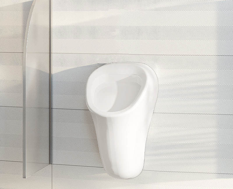 Писсуар подвесной VitrA Arkitekt 6201B003-0199 с внутренним подводом воды