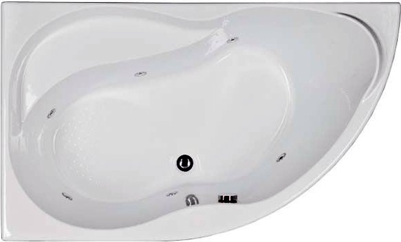 Акриловая ванна Aquanet Graciosa 150x90 L (с каркасом)