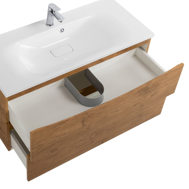 Тумба с раковиной подвесная BelBagno MARINO 100 Rovere  Nature