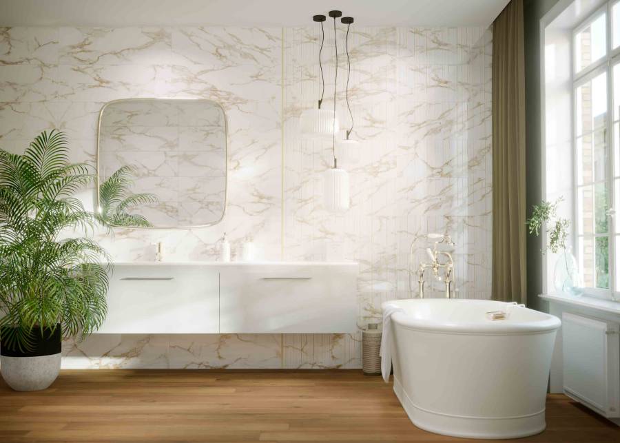 Плитка Shine flower 30х90