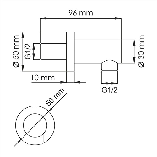 A147 Подключение шланга Wasserkraft