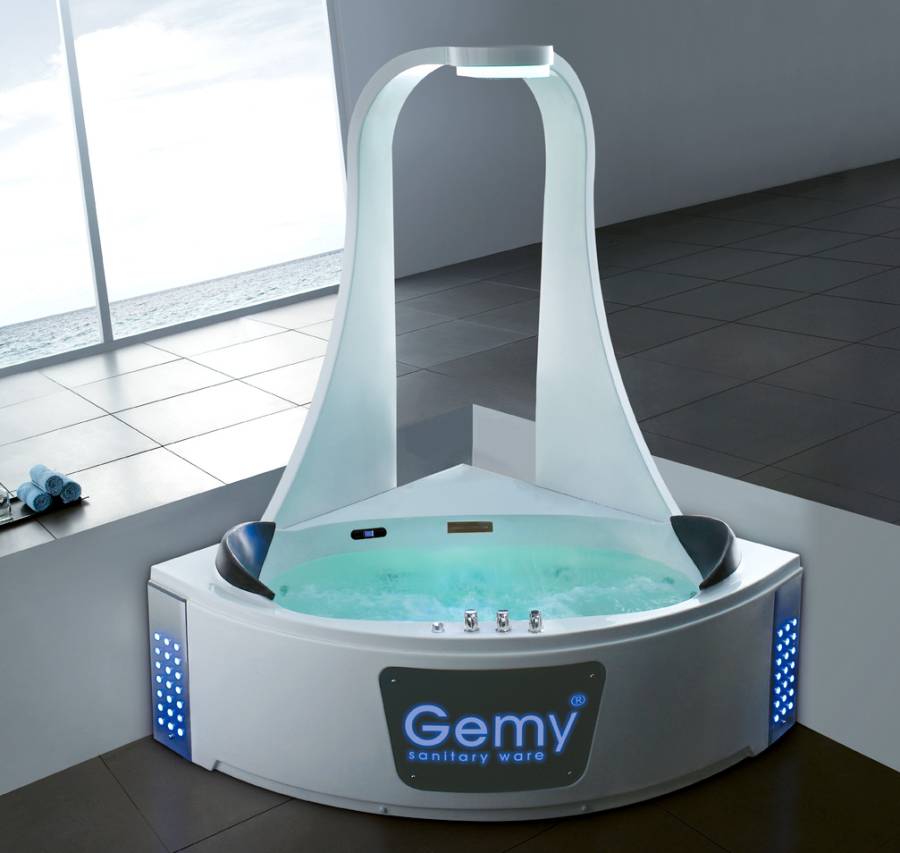 Акриловая ванна Gemy 151х151 G9069 K