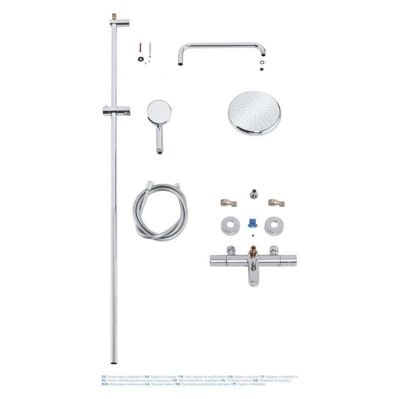 Душевая система Grohe Grohtherm 1000 Tempesta 210 26223001 хром