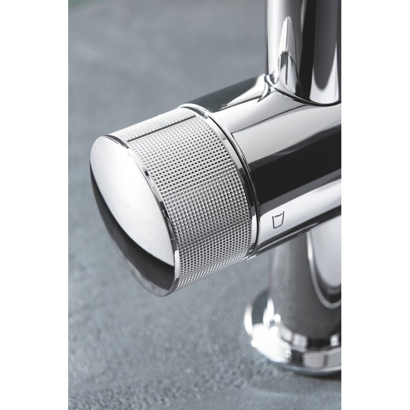 Смеситель для кухни с функцией очистки водопроводной воды Grohe Blue Pure Eurosmart (фильтр в компл.НЕ входит) 31722000 хром
