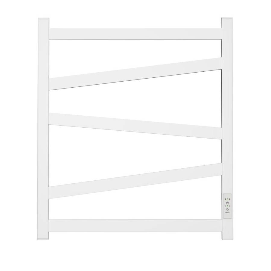 Полотенцесушитель электрический Point Феникс PN15856W П5 500x600, диммер справа, белый
