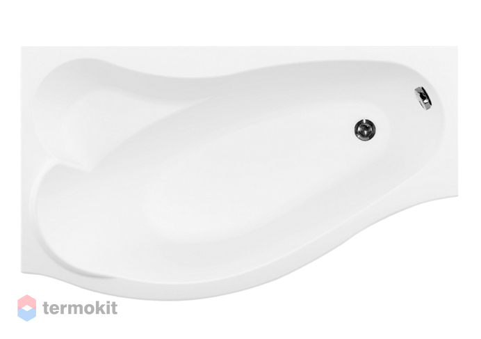 Акриловая ванна Aquanet Palma 170x90/60 L (с каркасом)