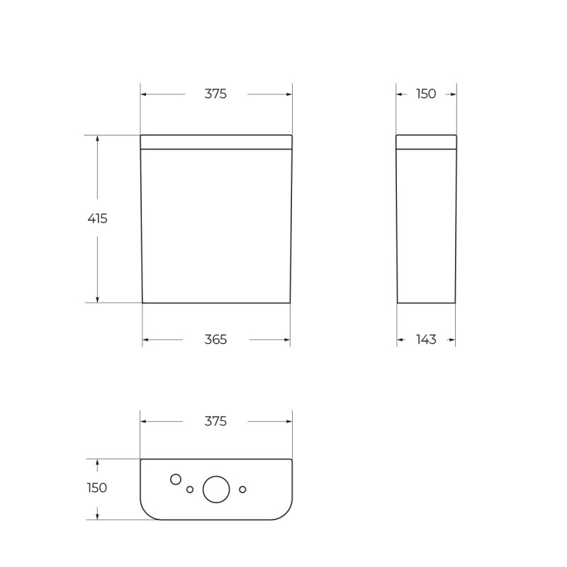 Чаша напольного унитаза BelBagno ALBANO BB120CPR