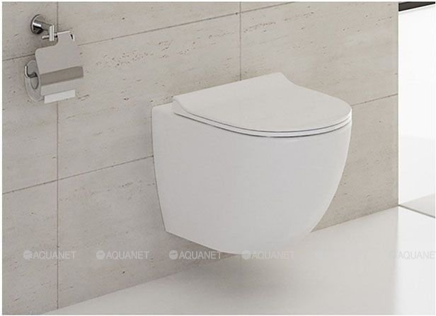 Унитаз подвесной Vitra Sento  безободковый (без сиденья)