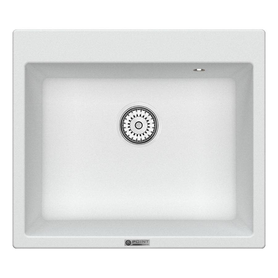 Мойка кухонная Point Бинга 60 PN3003W, белый