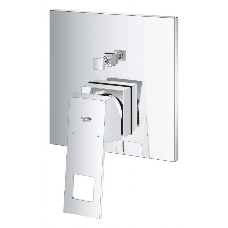 Смеситель однорычажный с переключателем на 2 положения, GROHE Eurocube, хром, (24062000)
