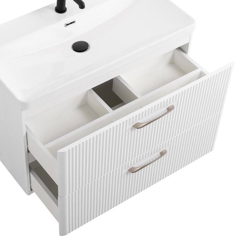 Керамическая раковина BelBagno BB-8076-3-80