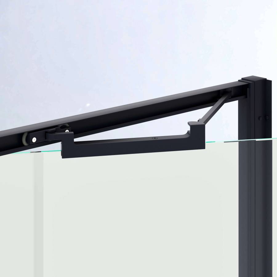Душевая дверь 100*195 RGW SV-05-B Чёрный/Black Smart Line/8 мм (Easy)