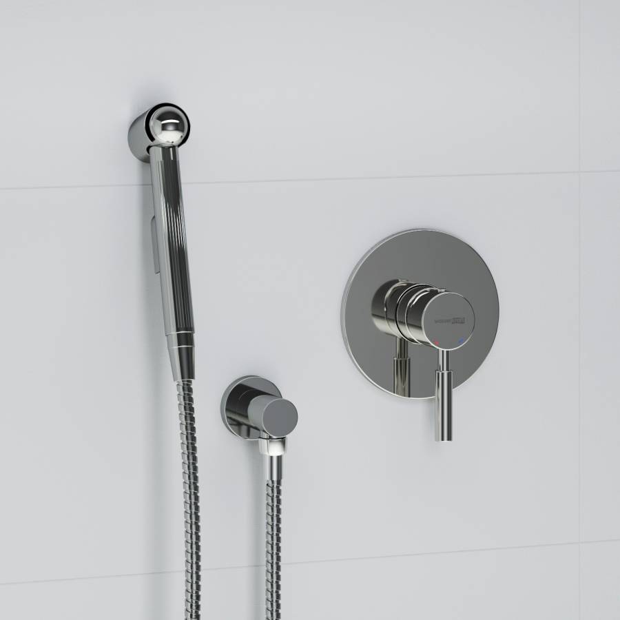 A14157 Встраиваемый комплект для биде со шлангом 120 см Wasserkraft