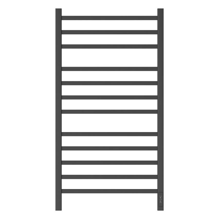 Полотенцесушитель электрический Point Вега PN71850B П12 500x1000, диммер справа, черный