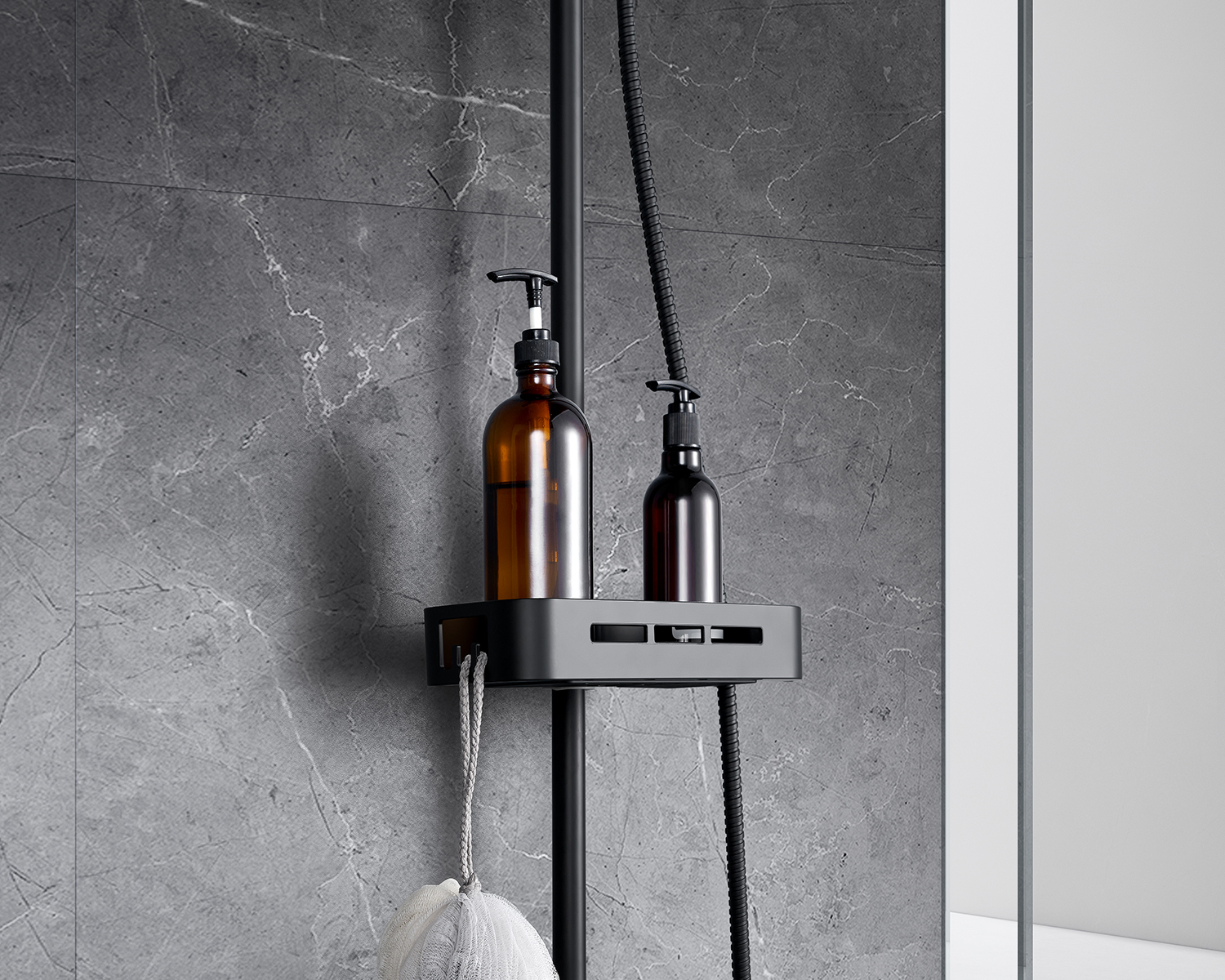 Смеситель Lemark Tropic LM7002BL для ванны и душа