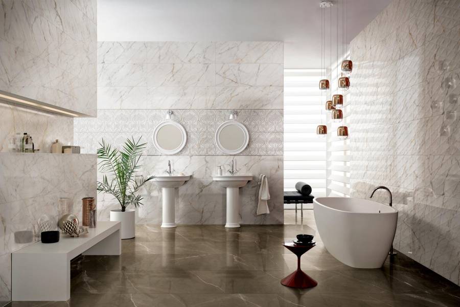 Плитка M6GS Allmarble Wall Statuario Satin 40х120