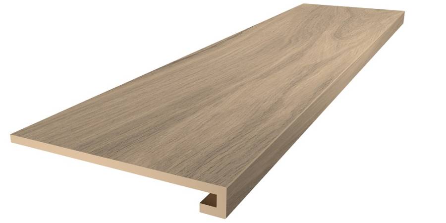 Ступень клееная SG518420R\GCF Монтиони бежевый тёмный матовый (33см*119,5см*9мм) (1уп/2шт) обрезной, шт