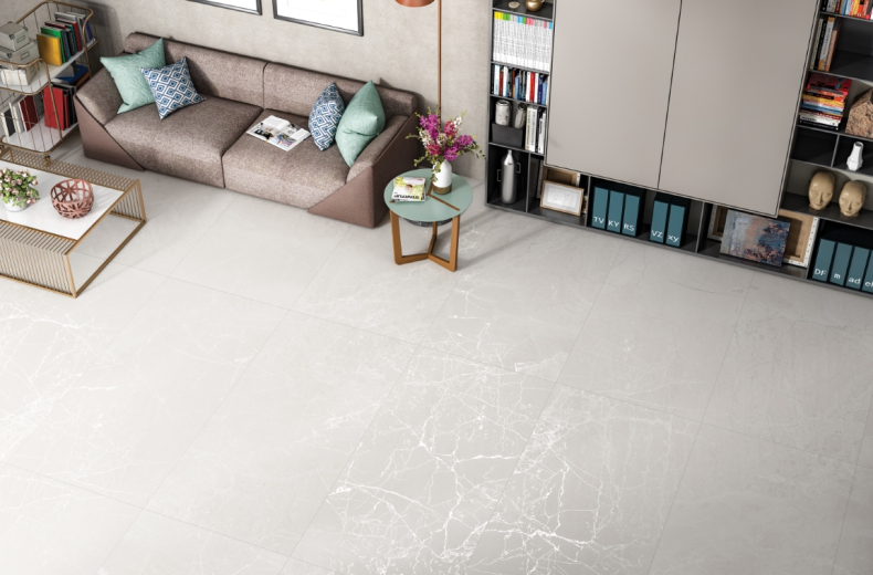 Duna/Colortile - Soleste - Керамогранит - Bianco Rustic Carving - 120х60 см