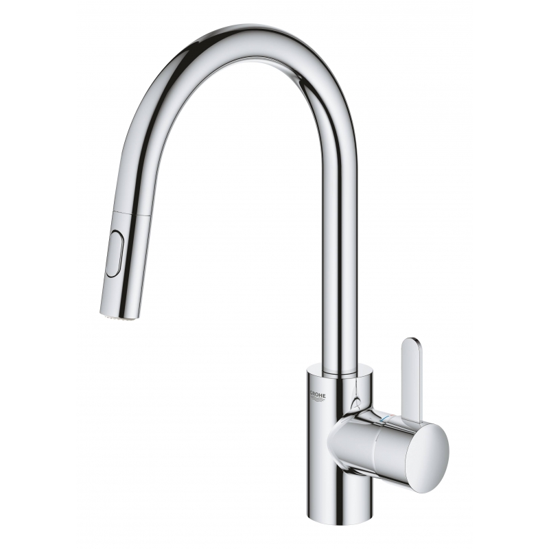 31481001 Eurosmart Cosmopolitan Смеситель для кухни, высокий излив, хром