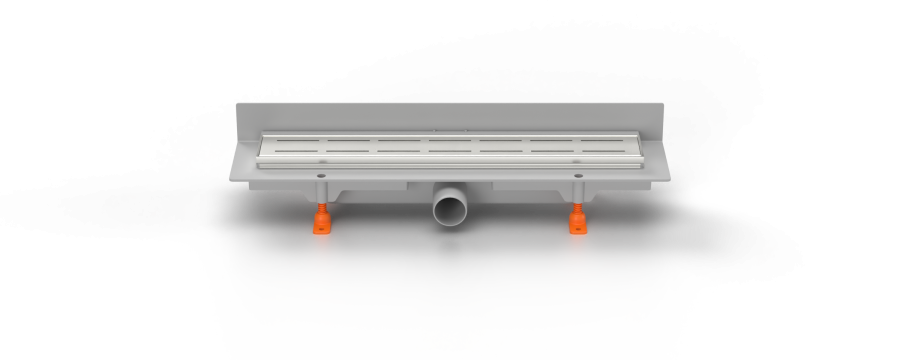 Душевой лоток 45 см Creto Walkway CRE-450 WN-P с решеткой, хром