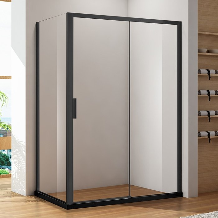 Боковая стенка Aquanet Pleasure AE60-F-100H200U-BT 100, прозрачное стекло