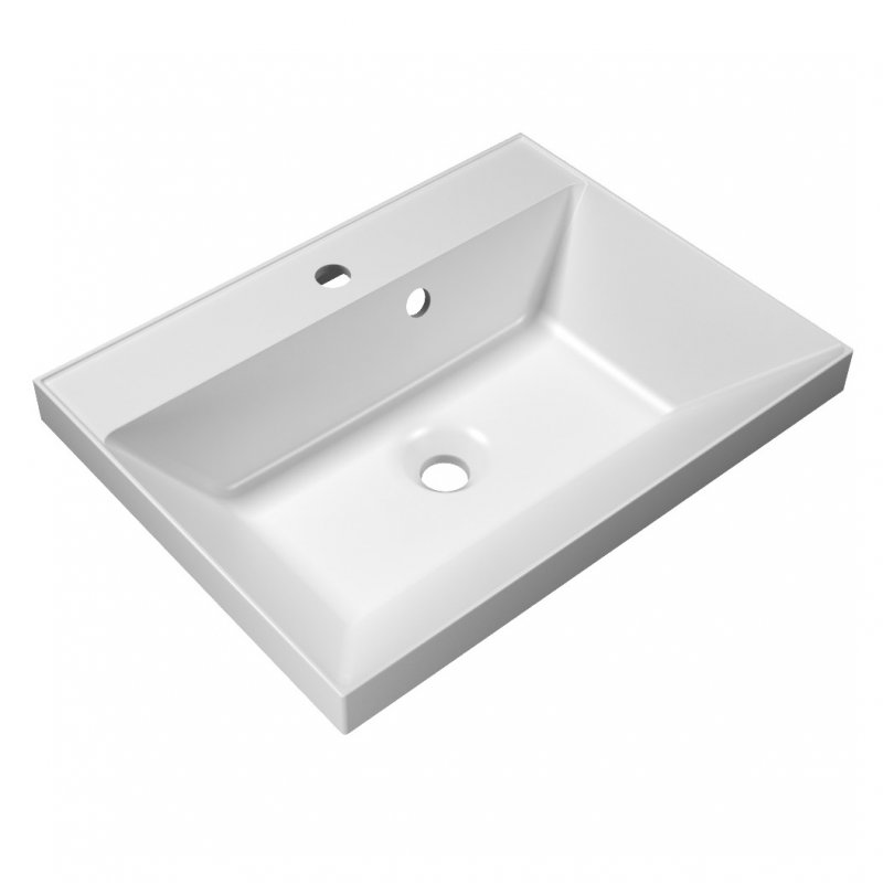 Тумба с раковиной напольная BelBagno MARINO 70 Bianco Lucido, раковина белая