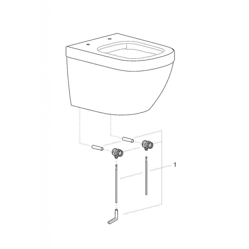 Унитаз подвесной Grohe Euro Ceramic 3920600H белый соспец.покрытием