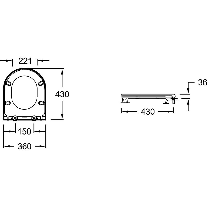 Комплект Jacob Delafon унитаз c инсталляцией и кнопкой Rodin+, E21748RU-00, шт