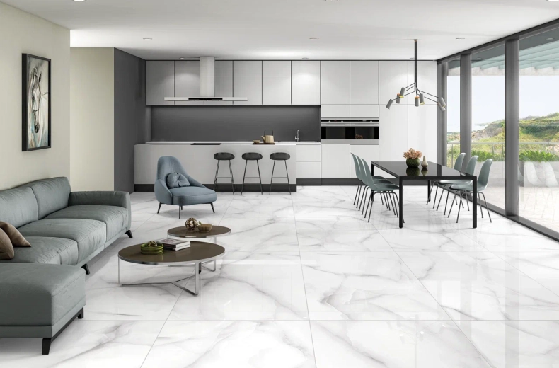 Duna/Colortile - Onyx Rich Bianco - Керамогранит - 120х60 см