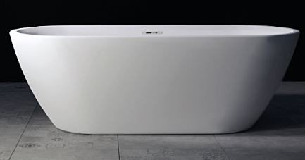 Акриловая ванна Riho Inspire 160 velvet - CHROM 