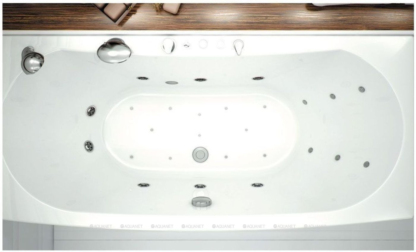 Акриловая ванна Aquanet Izabella 160x75 (с каркасом)