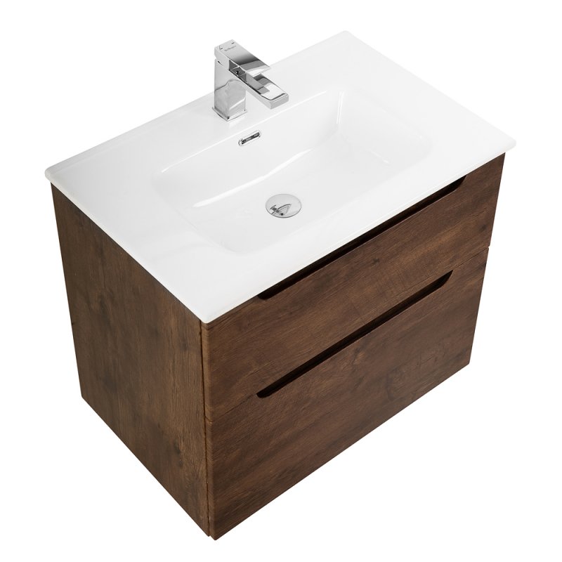 Тумба с раковиной подвесная BelBagno ETNA-H60 60 Bianco Lucido, раковина белая