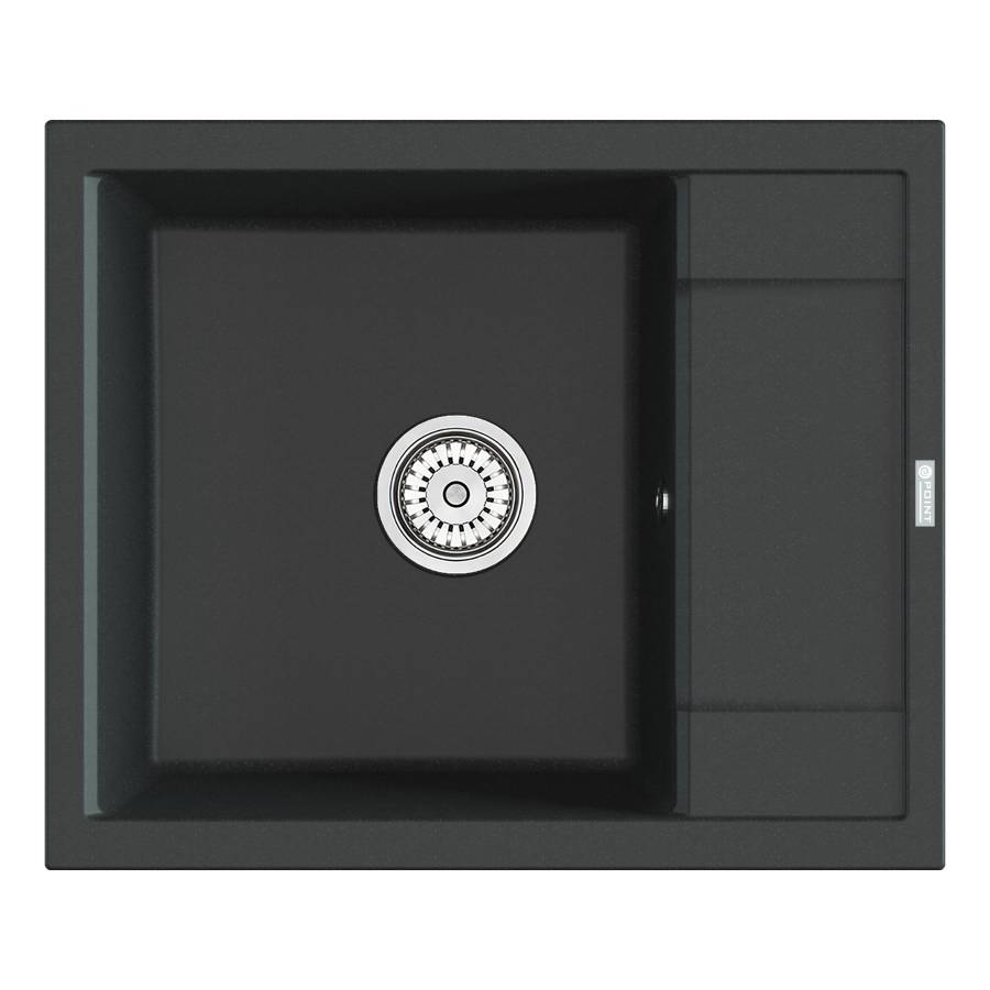 Мойка кухонная Point Римо 60 PN3010B, черный