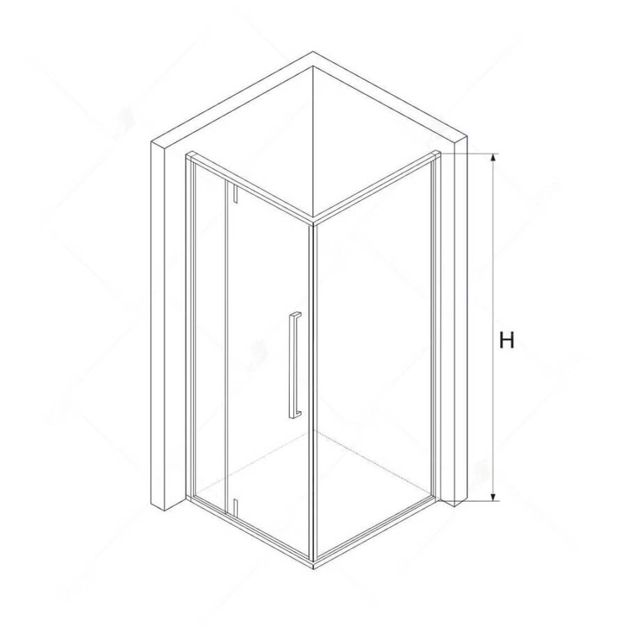 Душевой уголок RGW Stilvoll SV-44 120x100 06324420-011 профиль Хром стекло прозрачное