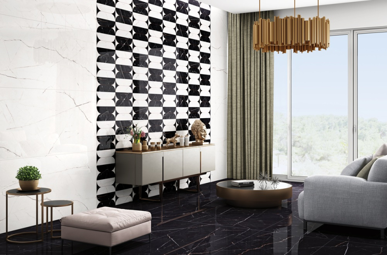 Duna - Splendore - Керамогранит - Nero Hight Glossy 60x120 см