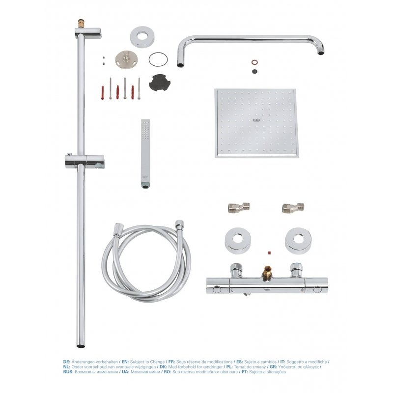 Душевая система Grohe Euphoria 26187000 хром
