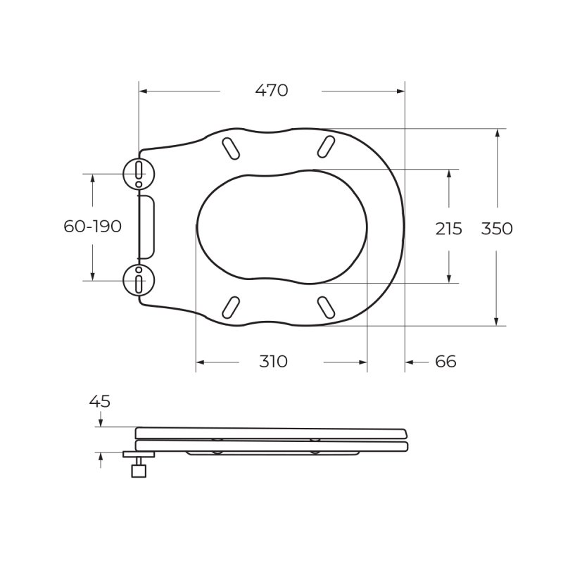 Чаша напольного безободкового унитаза BelBagno BOHEME BB115CPR