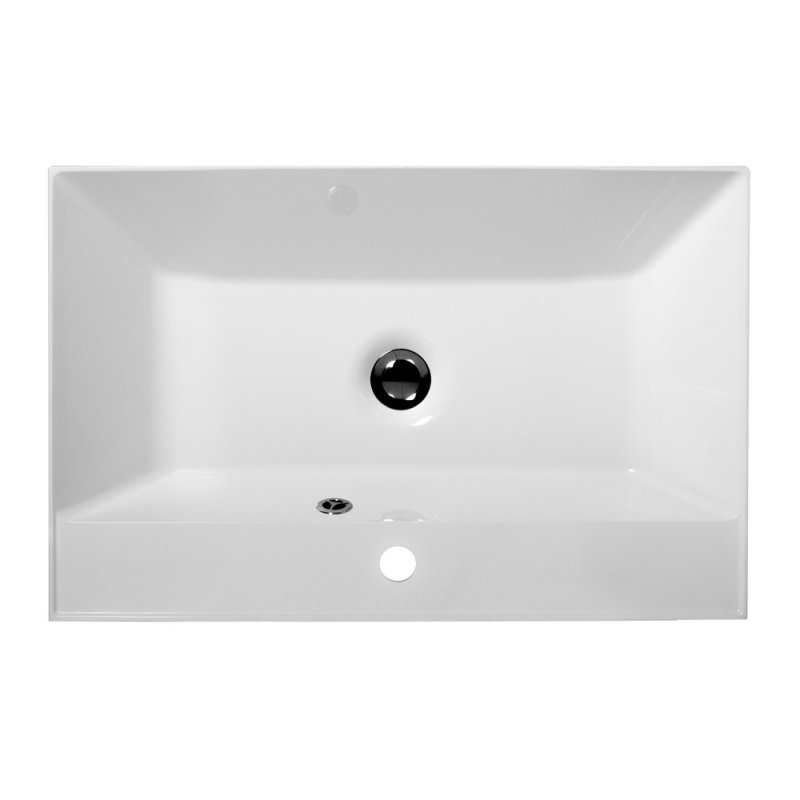 Тумба с раковиной подвесная BelBagno MARINO 70 Rovere Bianco, раковина белая