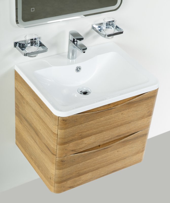 Раковина из литьевого мрамора BelBagno BB600/455-LV-MR-ALR