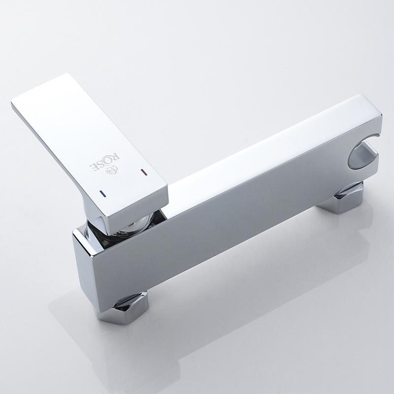 Гигиенический душ со смесителем Rose R1805-1, хром