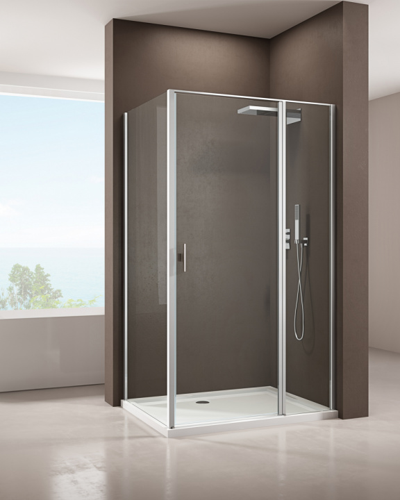 Душевой уголок Allen Brau Priority 140x100 3.31034.00 + 3.31046.00 хром