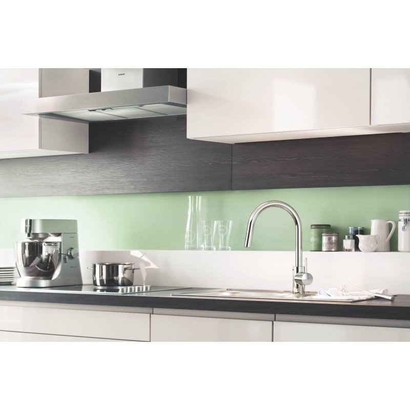 31481001 Eurosmart Cosmopolitan Смеситель для кухни, высокий излив, хром