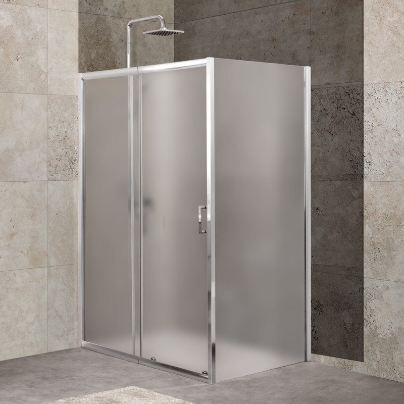 Душевой уголок BelBagno UNIQUE-AH-1-120/135-100-C-Cr