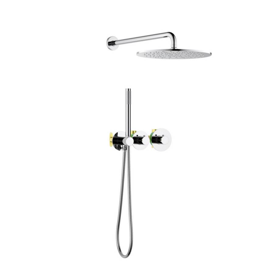 Душевая система Timo Saona SX-2359/00SM скрытого монтажа с термостатом, хром
