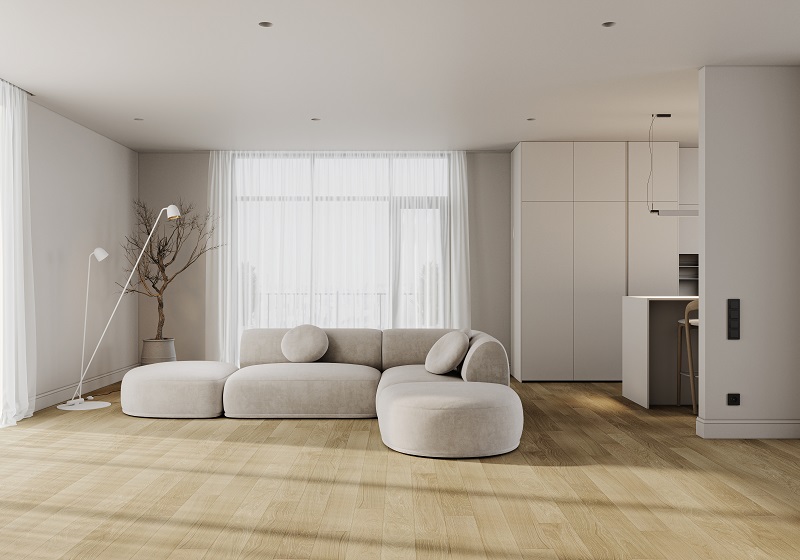 Кварцевый паркет Quartz Parquet Классик Дуб Хельсинки, 1258-58, 7/1,2 мм