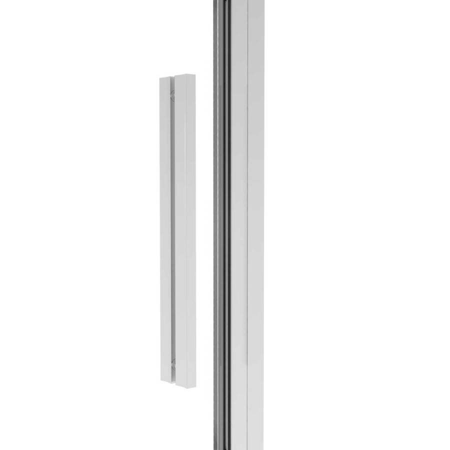 Душевой уголок Slim Soft VSR-1SS9012CLBN, 1200*900, брашированный никель, стекло прозрачное