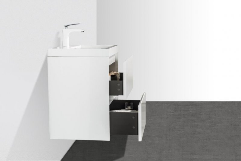 Раковина из искусственного мрамора BelBagno BB-500-PM-LVB