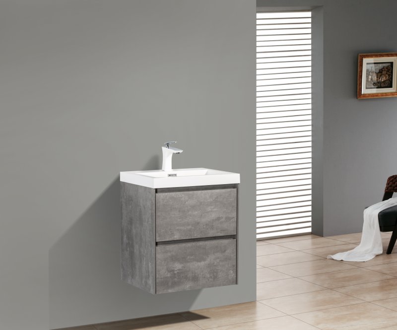 Раковина из искусственного мрамора BelBagno BB-500-PM-LVB