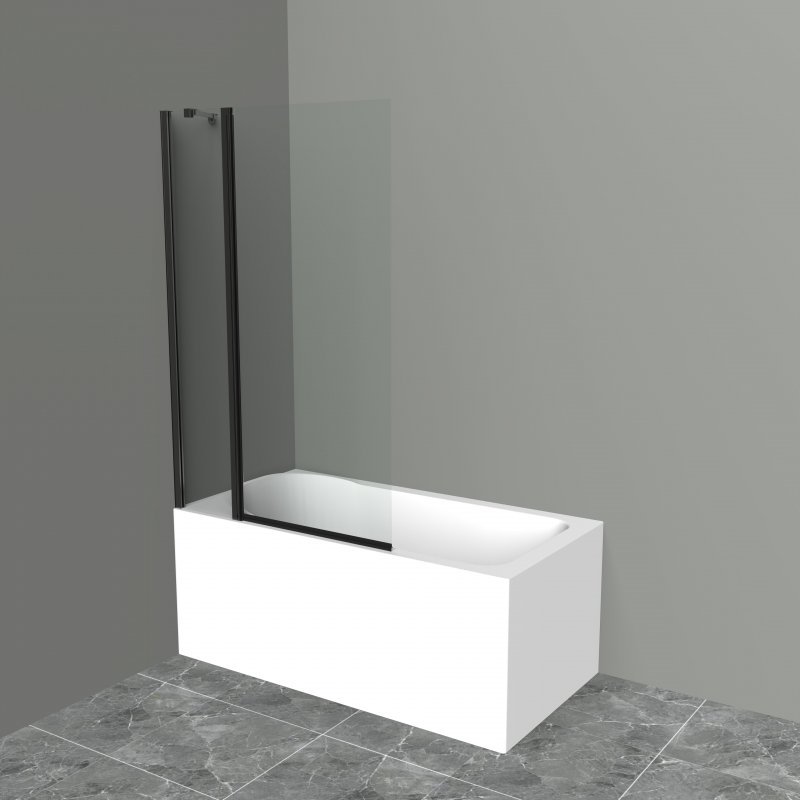 Душевая шторка на ванну BelBagno UNO-V-11-90/150-C-Cr